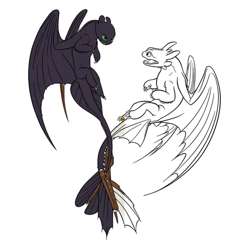 How to Train Your Dragon Coloring Pages
